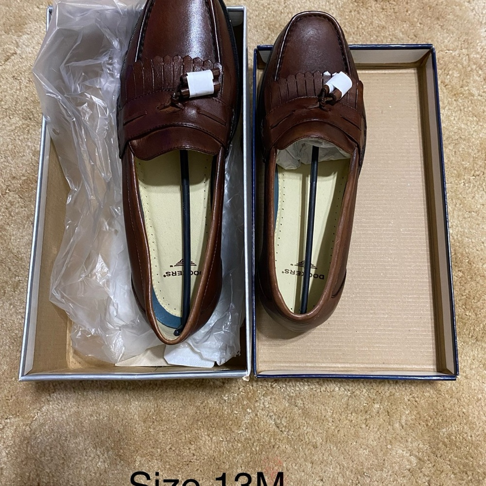 Dockers Men's Rich Brown Leather Loafers
